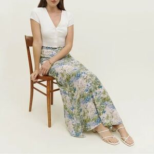 NWT REFORMATION Vista Skirt in Hillside floral pattern SIZE 2